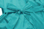 Women's Satin Short Robe Bridesmaid Bride Wedding Party Robes Silky Sleepwear Loungewear