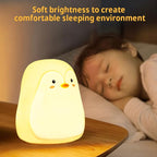 Tremdwoto Night Light for Kids, Penguin Silicone Nightlight Lamp, 7 Color Changing Nursery Night Light for Kids Bedroom, Super Gift for Boys Girls Toddler Children