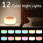 Soother Sleep Sound Machine Night Light White Noise Machine with 30 Soothing Sounds & 12 Color Night Lights for Baby Kids Adults Brown Noise Machine with Timer & Continuous Play for Home Travel Office