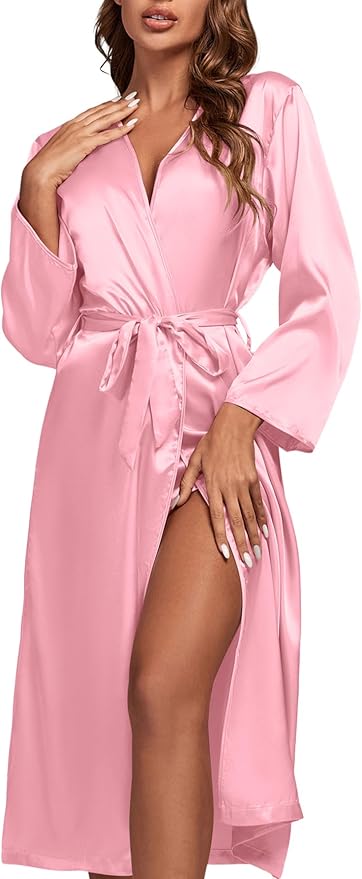OPOIPIN Women's 3 Piece Pajama Set Sexy Cami Top and Shorts with Robe Sleepwear Loungewear Set
