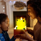 Cute Frog Night Light for Kids, Color Changeable Soft Silicone Sleeping Night Lamp for Nursery, Dimmable Timer Rechargeable Colorful Baby's Light Room Decor Children Gifts