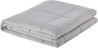 TONGDADA Kids Weighted Blanket | 40''x60'',10lbs | for Child Between 80-125 lbs | Premium Cotton Material with Glass Beads | Light Grey