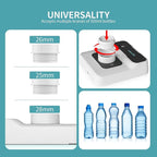 Travel Humidifier, Portable Small Humidifier for Plants, Bedroom, Office, Hotel or Car, 5000mAh Battery Operated Mini Cool Mist Humidifiers, Quiet 23dB, Auto-off, Night Light & BPA-Free, White