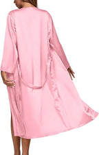 OPOIPIN Women's 3 Piece Pajama Set Sexy Cami Top and Shorts with Robe Sleepwear Loungewear Set