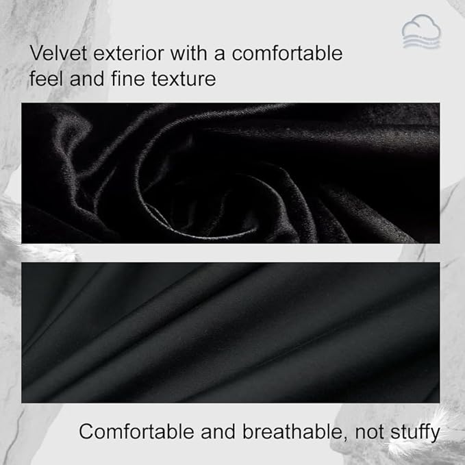 Joythink Weighted Eye Masks Bluetooth Sleep Mask Headphones Silk Wireless Bluetooth Headband for Side Sleepers Blackout for Airplane Travel Men Women Black