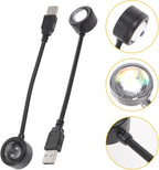 CHILDWEET 2Pcs Led Sunset Projection Lamp USB Night Light for Home Party and Bedroom Sunset Lamp Projector for Romantic Atmosphere and Relaxation