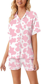Girls & Womens Satin Pajamas Set, Silk Button-Down Sleepwear 2 Piece Nightwear, 3 Years - Women XXL