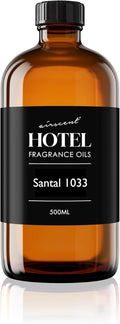 AirScent Santal Diffuser Oil No. 1033 - Santal-33 Inspired Perfume Dupe - Cardomom Sandalwood Iris - Fragrance Oil Blend for Ultrasonic and Waterless Diffusers and Crafting - 500 mL, 16.9 fl oz
