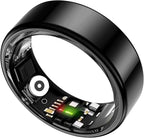 Smart Ring for Women&Men-Activity/Sleep/Heart Rate/HRV/Stress/Women's Health Tracker-IP68 Waterproof/Wearable-No Subscription Fee Required-Compatible with iPhone &Android