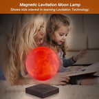 VGAzer Moon Lamp 3D Printing Magnetic Levitating Moon Light Lamps for Home、Office Decor, Creative Gift-6 Inch,Has 16 Colors 20 Modes