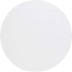 SAFAVIEH Washable Rug Faux Rabbit Fur Shag Collection - 8' Round, Ivory, Slip Resistant & Easy Cleaning, Ideal for Living Room, Bedroom, Dining Space (FRF100A)
