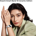 XIAOMI Mi Smart Band 10 (2025) Global Version - 1.72" AMOLED Display | 21 Days Battery Life | Touchscreen, Multi-Sport Tracker, Activity Tracker, Heart Rate Monitor | BT5.4 - (Midnight Black)