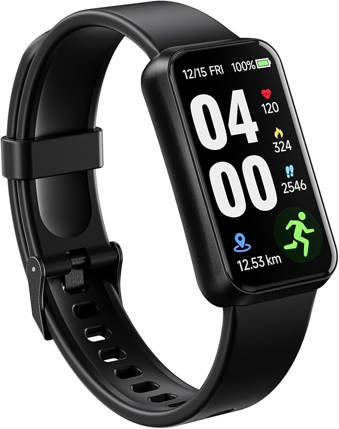 Fitness Smart Trackers with 24/7 Health Monitoring,Heart Rate Sleep Blood Oxygen Monitor/Calorie Steps Counter Pedometer Activity Tracker/Smart Notifications for Men Women