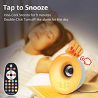 Sunrise Alarm Clock - 7 RGB Night Light, Digital Clock with 7 Alarms, Adjustable White Noise Sound Machine with FM & Bluetooth Speaker, Smart Alarm Clocks for Bedrooms & Thoughtful Gifts
