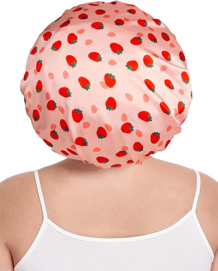 Double Layer Satin Bonnet with Detachable Eye Mask Night Cap for Curly Braids Hair Reduces Frizz Locks in Moisture