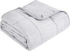 Topcee Weighted Blanket for Adults (15 lbs, 60" x 80") Queen Size Soft Cooling Heavy Blanket Sleeping, Apply to 130-160 lbs Body, Thick Breathable Blanket with Glass Bead, Easy Care