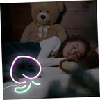 Peach Neon Light Sign Creative Led Night Light for Bedroom Decor Unique Fruit Shape Design for Parties Gifts Home Adornment