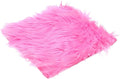 PATIKIL 12" Locker Rug, Small Area Rug Mini Faux Fur Rugs Small Locker Carpet Soft Fluffy Tiny Photography Props Square for Nail Photo Tabletop Background Picture Decoration, Hot Pink