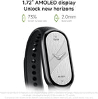 XIAOMI Mi Smart Band 10 (2025) Global Version - 1.72" AMOLED Display | 21 Days Battery Life | Touchscreen, Multi-Sport Tracker, Activity Tracker, Heart Rate Monitor | BT5.4 - (Mystic Rose)