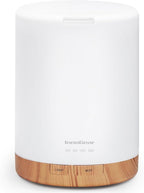 InnoGear 300ML Essential Oil Diffuser, Premium 5-in-1 Ultrasonic Aromatherapy Diffusers Scent Humidifier Aroma Diffuser Vaporizer Auto-Off Timer for Room Office Home, Yellow, Medium