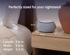 SNOOZ Smart White Noise Machine - Real Fan Inside for Non-Looping Sound, Portable Sleep Aid for Adults, Dogs, Travel, Home, Bedroom, Sleeping, Office Privacy, Therapy, & Baby Registry Essential- Cloud