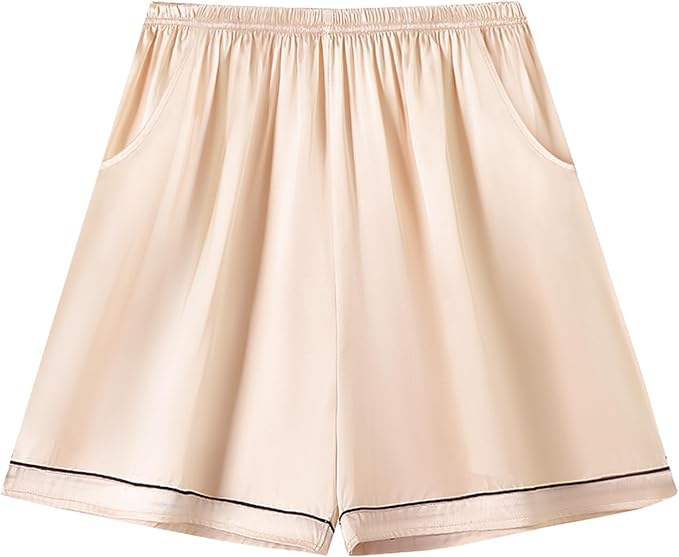 Girls & Womens Satin Pajamas Set, Silk Button-Down Sleepwear 2 Piece Nightwear, 3 Years - Women XXL
