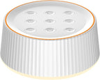 Noise Machine, White Noise Sound Machine for Baby & Adults, 26 Soothing Sounds, 8 Night Light Colors, Tap Control, 6 Timer Settings, Auto-Off & Memory, 4-7-8 Breathing, Sleep Soother for Home