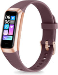 Fitness Tracker with 24/7 Heart Rate, Blood Oxygen Blood Pressure Sleep Monitor, Activity Trackers 5 ATM Waterproof,Step Calorie Counter Pedometer Health Smart Watch for Women Men