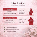 Kimonos for Women Japanese Style Satin Kimono Robe with Bow Belt Fan Hair Accessory and Tabi Socks