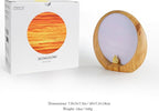 mamre Golden Sunset Lamp Home Decorations Table Lamp Gifts for Wedding Anniversary Valentine's Day Mother's Day Birthday(Golden Sunset)