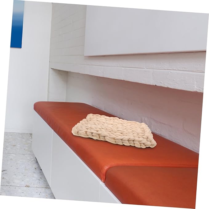MERRYHAPY Nordic Style Handmade Chunky Knit Throw Blanket Large and Soft Cozy Bed Couch Sofa Rug