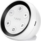 Battery Sound Machine Small White Noise Machine for Baby Kids Adult with 32 Volume Levels 32 Soothing Sounds Sleep Brown Noise Machine with 4 Timer & Memory for Travel Office Privacy