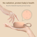 Portable Baby Sound Machine [White Noise for Babies Kids Adults][Timer Function][12 Soothing Sounds][Sleep Boombox] 15 Hours Battery Life, Travel,Registry,Gifts,Shower,Clips on Baby Stroller.Peach