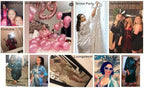 Giova Women's Satin Robe Bride & Bridesmaid Wedding Party Bathrobe Short Kimono Gown