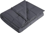 L'AGRATY Weighted Blanket - 36"x48" 5lbs Microfiber Material with Glass Beads Small Blanket for All-Season Summer Fall Winter Soft Thick