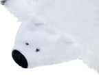 STP GOODS Faux Sheepskin Fur Rug, Fluffy Sheepskin Bedside Rugs, Bedside Rugs (Polar Bear (140 х 75 cm))