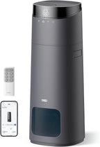 DREO 16L Smart Humidifier Large Room 1000 ft², 130H Cool Mist Air Humidifiers for Bedroom Plants Baby, Top Fill, Remote/Touch/Voice & APP Control, Clean Tank Technology, 30dB, HM755S Grey