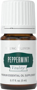 Young Living Essential Oil Blend | Refreshing & Soothing Aroma | 100% Pure Essential Oil for Home, Work, & Personal Use | Peppermint Vitality | 5 ml