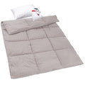 ZPECC Toddler Down Alternative Comforter, 39x47 Hypoallergenic Baby Blanket Quilt, Soft Breathable Lightweight All Season Kids Duvet Insert for Crib Stroller Cot Daycare, Ashes of Roses