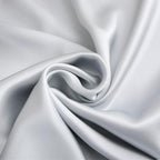 Grey Mulberry Silk Pillowcase for Acne Prone Skin Sleeping Women, Pure 22 Momme Hypoallergenic Silk Pillow Cases with Zipper, Natural Cooling Pillow Case from USA, 1 Pc 20"x26" (Standard, Grey)