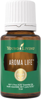 Young Living Aroma Life Essential Oil Blend | 15 ml | Ideal for Massage & Aromatherapy Diffusers | Calming Herbal Scent for Relaxation & Tranquility | Self-Care & Wellness Ritual