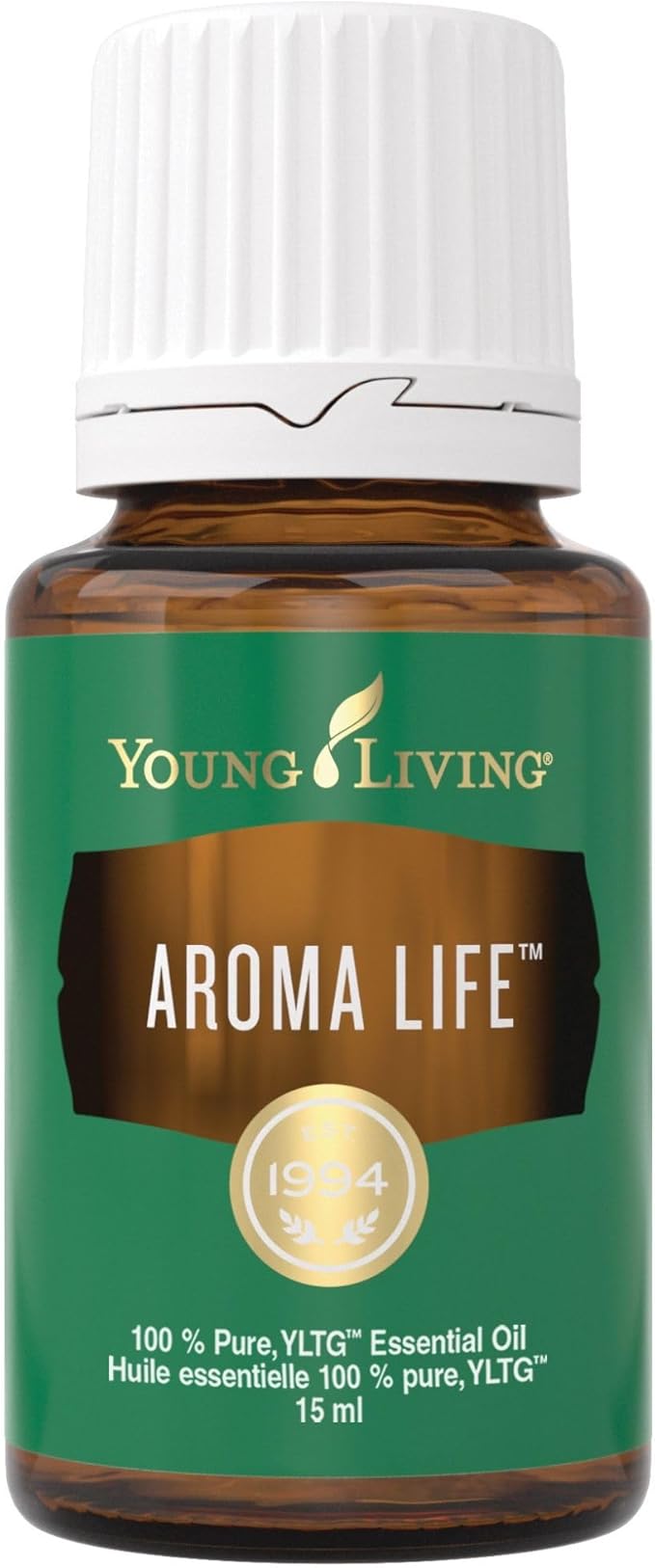 Young Living Aroma Life Essential Oil Blend | 15 ml | Ideal for Massage & Aromatherapy Diffusers | Calming Herbal Scent for Relaxation & Tranquility | Self-Care & Wellness Ritual