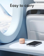 Sound Machine Flowtune White Noise Machine for Baby Adults, Mini Portable Sound Machine for Travel, 6H Timer, 18 Soothing Sleep Sounds Gift (Peach)