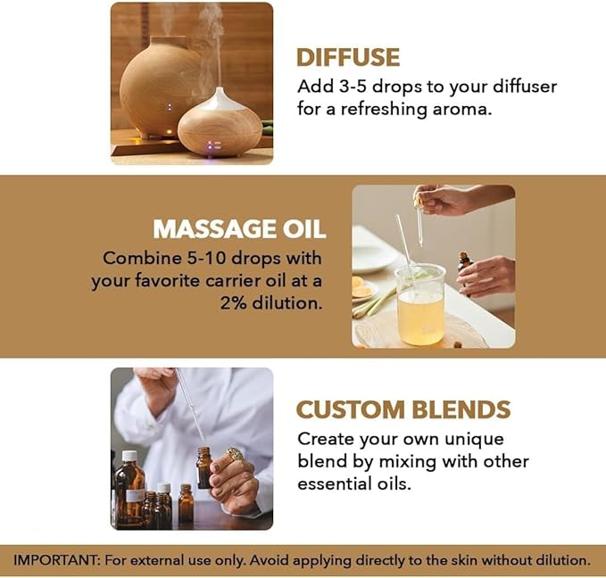 Majestic Pure Essential Oil with Glass Dropper - 100% Pure and Natural - Essential Oils for Diffuser, Aromatherapy, Soap and Candle Making, Frankincense Essential Oil, Frankincense Oil, 4FlOz Pack of2