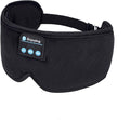 Sleep Headphones, Update Wireless 3D Eye Mask with Ultra-Thin HD Stereo Speakers for Side Sleepers, Air Travel, Meditation and Relaxation Black
