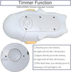 S NMT Silicone LED Papa Puppy Night Light Touch Sensor Switching Night Lamp, Transform Between Warm White 2700K and White 6500K, Safe SIL+ABS, Sleep Timer Setting for Kids Babies Bedside and Nursery