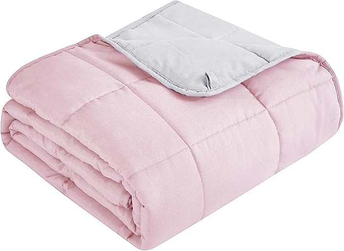 Topcee Weighted Blanket for Adults (25 lbs, 60" x 80") Queen Size Soft Cooling Heavy Blanket Sleeping, Apply to 240-260 lbs Body, Thick Breathable Blanket with Glass Bead, Easy Care