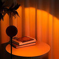 Sunset Ambient Projection Light, LED Multi-Color Night Light, 360° Adjustable, Multiple Mode Settings, Suitable for Photography/Selfies/Parties/Home/Living Room/Bedroom Decoration.
