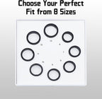 Smart Ring Sizing Kit - 8 Sizes (6-13) for Men & Women - Accurate Measurement Tool for Smart Rings - Find Before Purchase - Jewelry Sizer Guide for Engagement & Wedding Bands