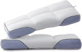 Glaciman Shredded Memory Foam Pillow for Side & Back Sleepers - Firm Ergonomic Pillow for Neck Pain Relief - Machine Washable, Breathable Cooling Mesh Gusset, King (15"x33"x4"), Pack of 2